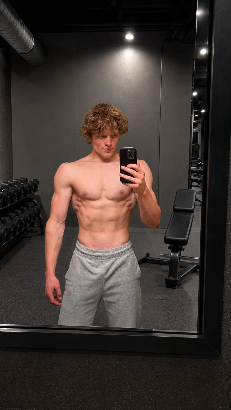 Owen at the gym